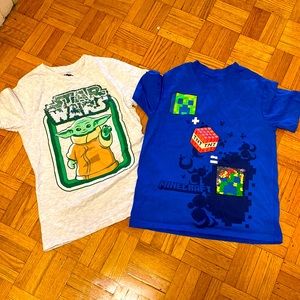 Boys size M 7/8  sequin shirt bundle